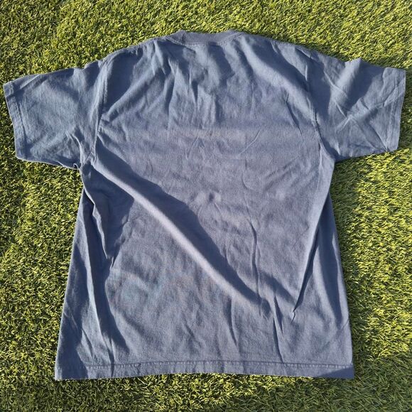 Empyre Men's Blue and Orange T-shirt - Picture 4 of 4